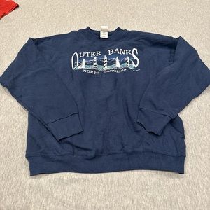 Vintage Outer Banks sweatshirt XL

In good condition 
size XL
length 25’